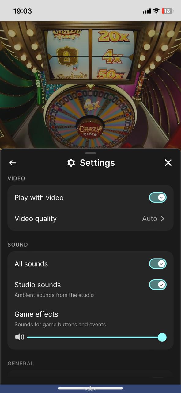 crazy time screen 5